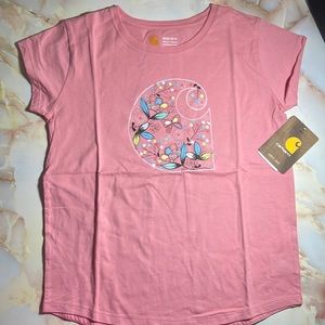 Carhartt Toddler Girls Pink Shirt NWT